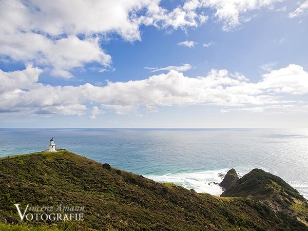 Leuchtturm am Cape Reinga, Nordinsel Neuseeland